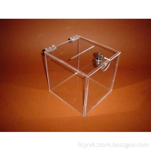 Acrylic Storage Boxes With Lock